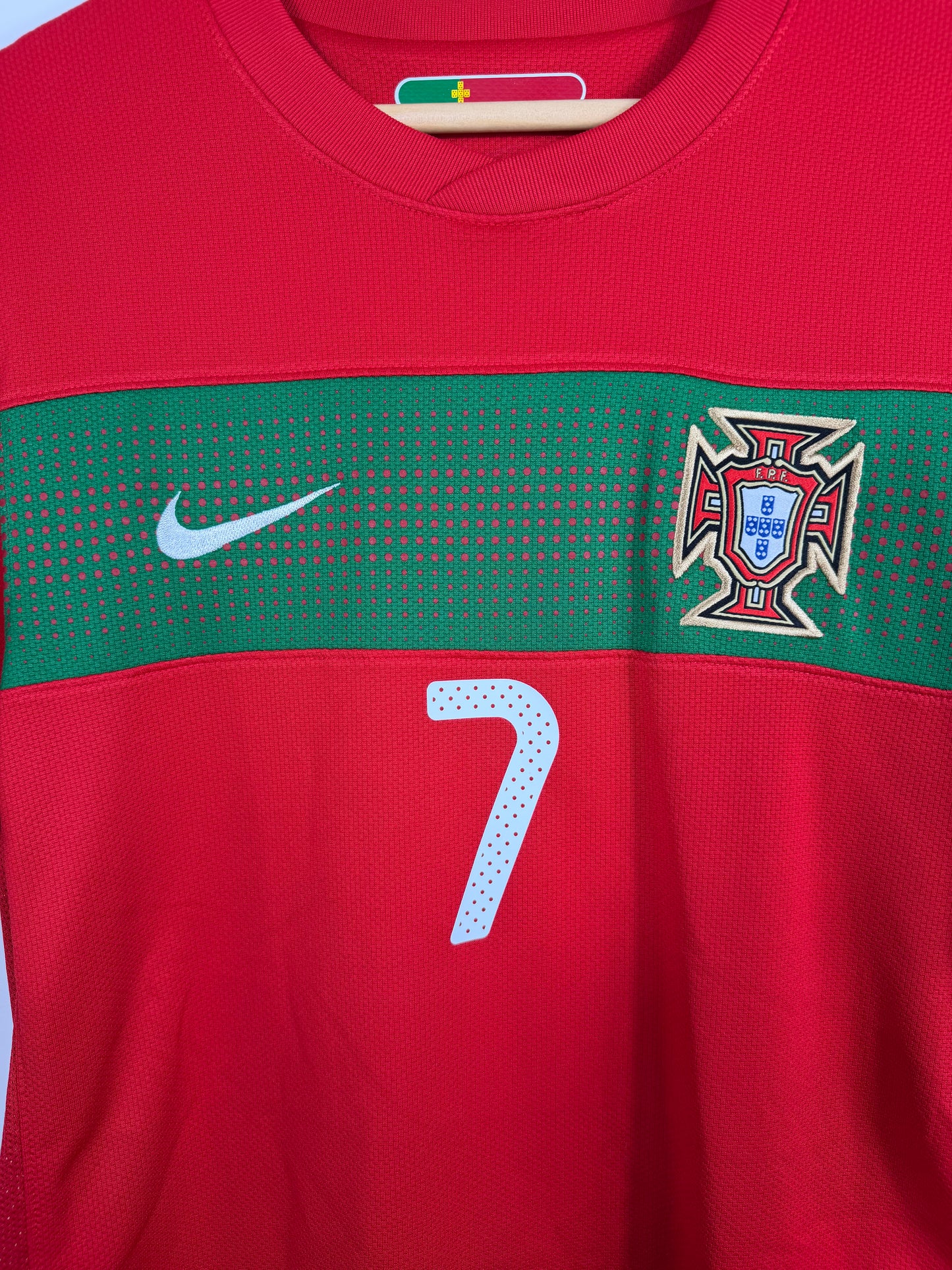 Maillot Domicile Portugal Ronaldo 2010