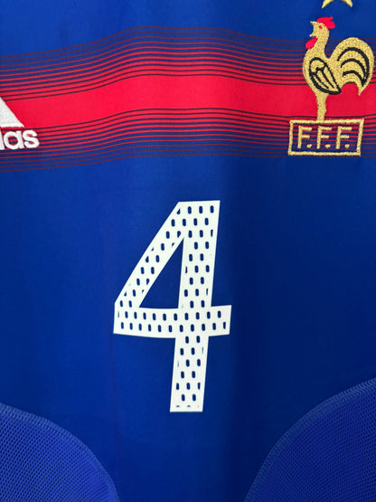 Maillot Domicile Équipe de France Vieira saison 2004/2006