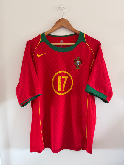 Maillot Domicile Portugal Ronaldo saison 2004/2005