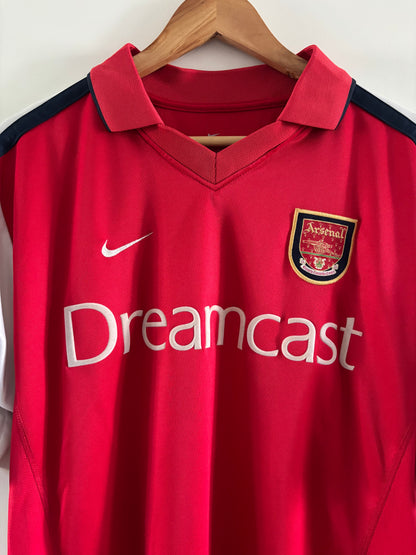 Maillot Domicile Arsenal Henry 2000/2002
