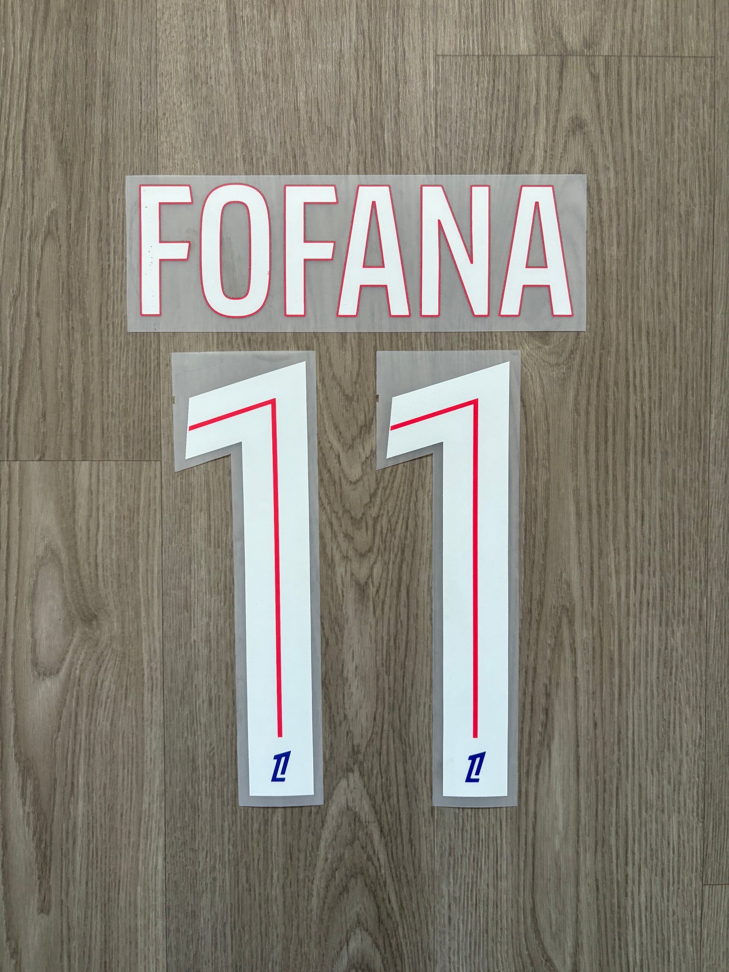 Flocage Officiel OL Olympique Lyonnais Fofana Away 2025/2026