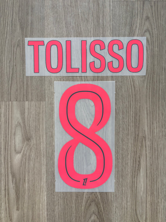 Flocage Officiel OL Olympique Lyonnais Tolisso Third 2025/2026