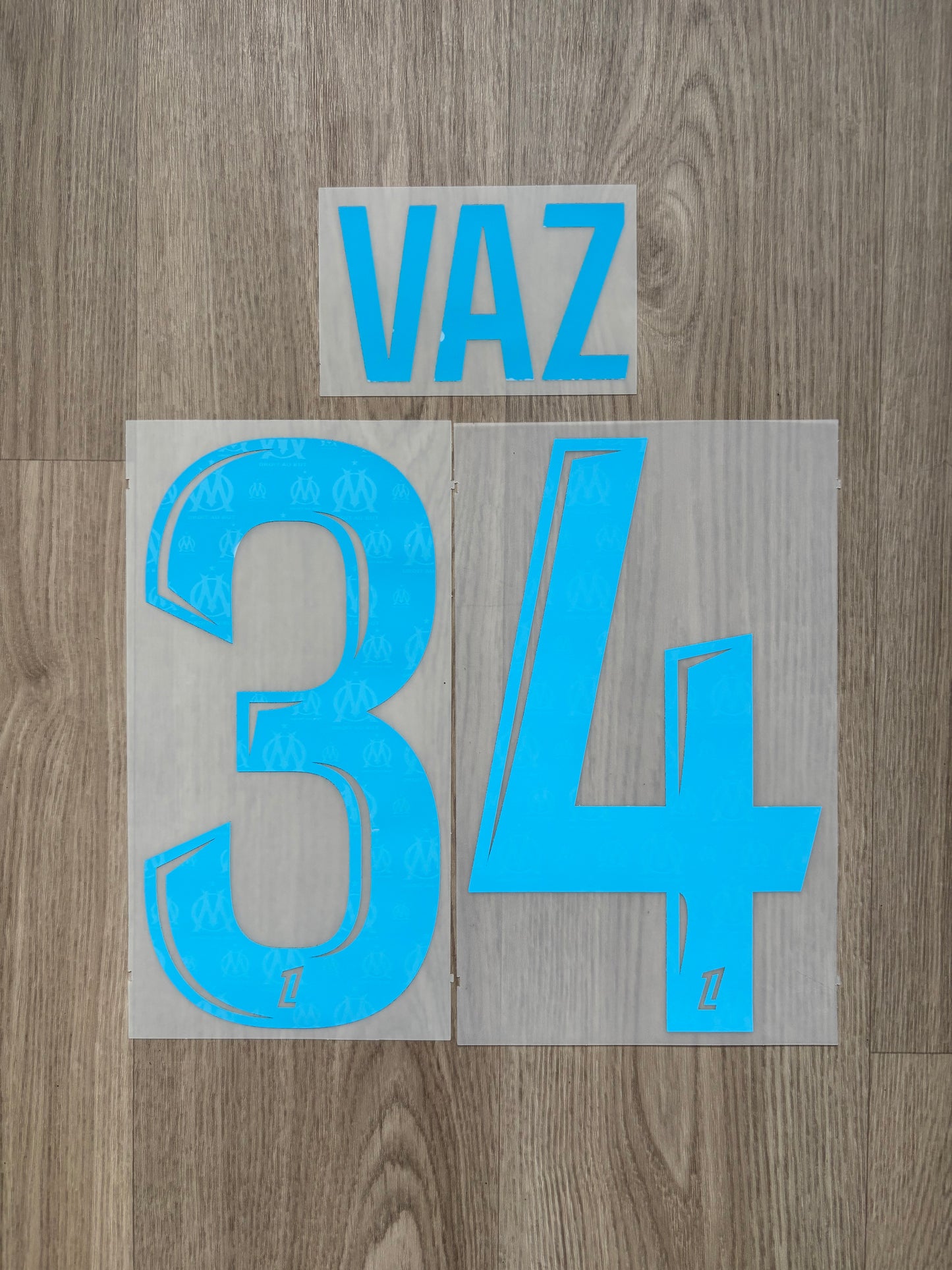 Flocage Officiel OM Olympique de Marseille Vaz Home 2025/2026