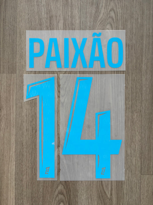 Flocage Officiel OM Olympique de Marseille Paixao Home 2025/2026
