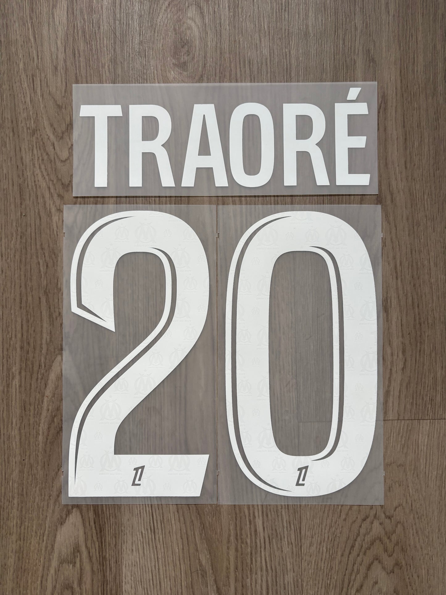 Flocage Officiel OM Olympique de Marseille Traoré Away/ Third 2025/2026