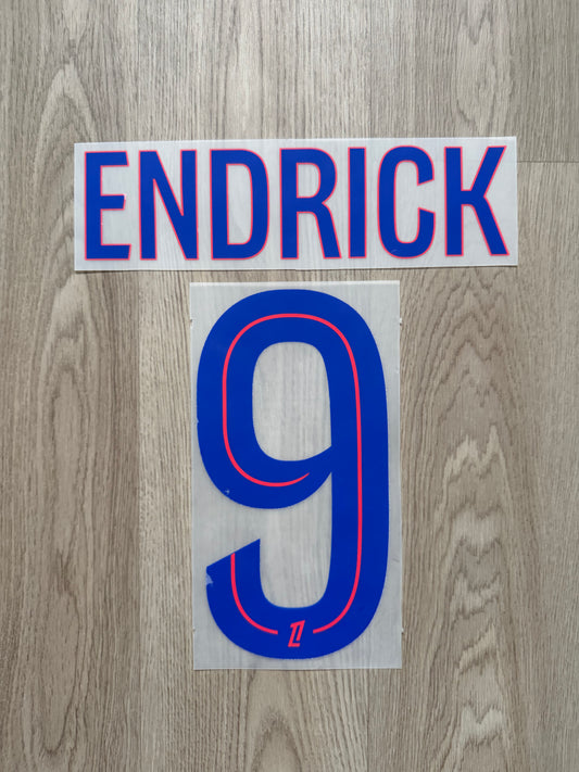 Flocage Officiel OL Olympique Lyonnais Endrick Home 2025/2026