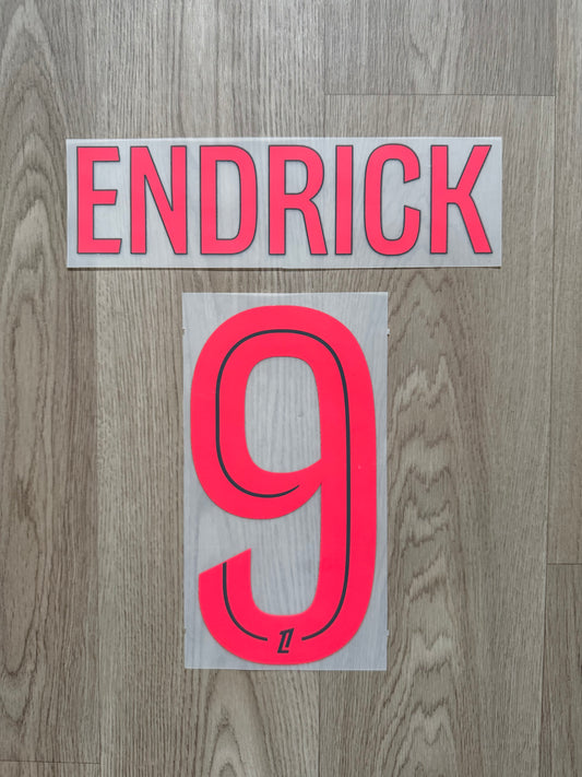 Flocage Officiel OL Olympique Lyonnais Endrick Third 2025/2026